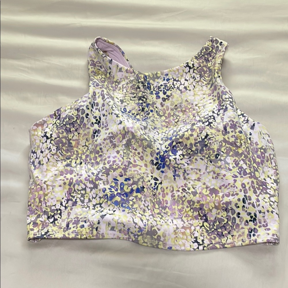 Athleta Conscious Crop A-C Sports Bra